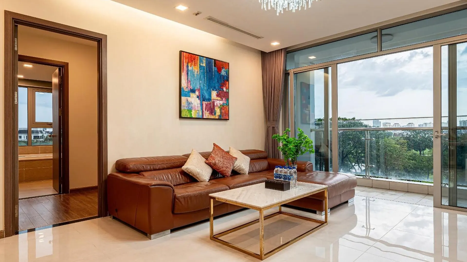 Apartment In Landmark-Vinhome Central Park By Yen Ho Chi Minh City Vietnam